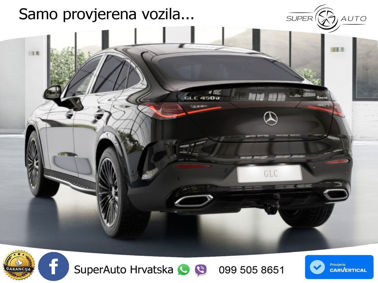 Mercedes GLC 450d (367 KS) 4MATIC 9G-TRONIC AMG ACC+GR SJED+360+PANO