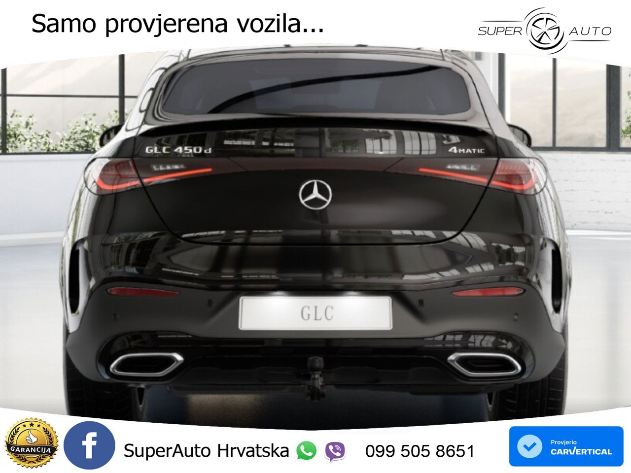 Mercedes GLC 450d (367 KS) 4MATIC 9G-TRONIC AMG ACC+GR SJED+360+PANO