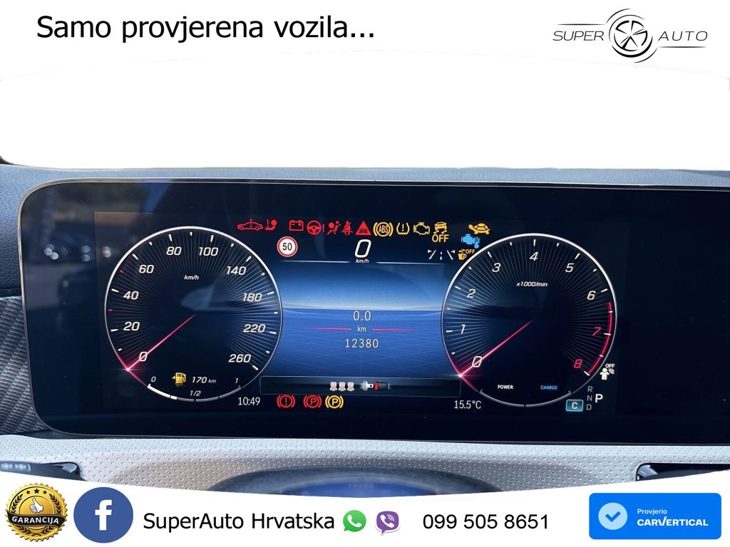 Mercedes-Benz A 200 7G-DCT LED+GR SJED+ACC