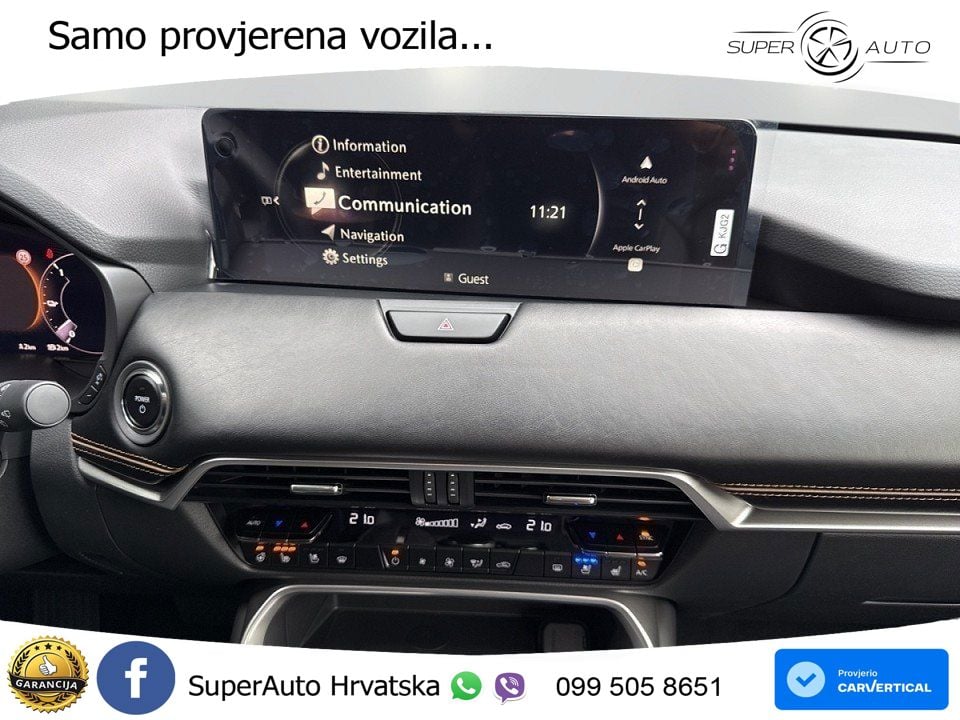 Mazda CX-60 2.5 e-Skyactiv (328 KS) AWD Automatic LED+ACC
