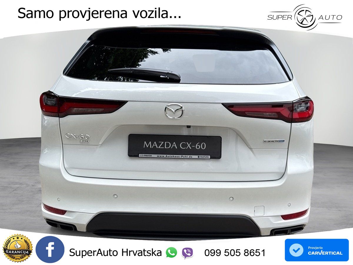 Mazda CX-60 2.5 e-Skyactiv (328 KS) AWD Automatic LED+ACC