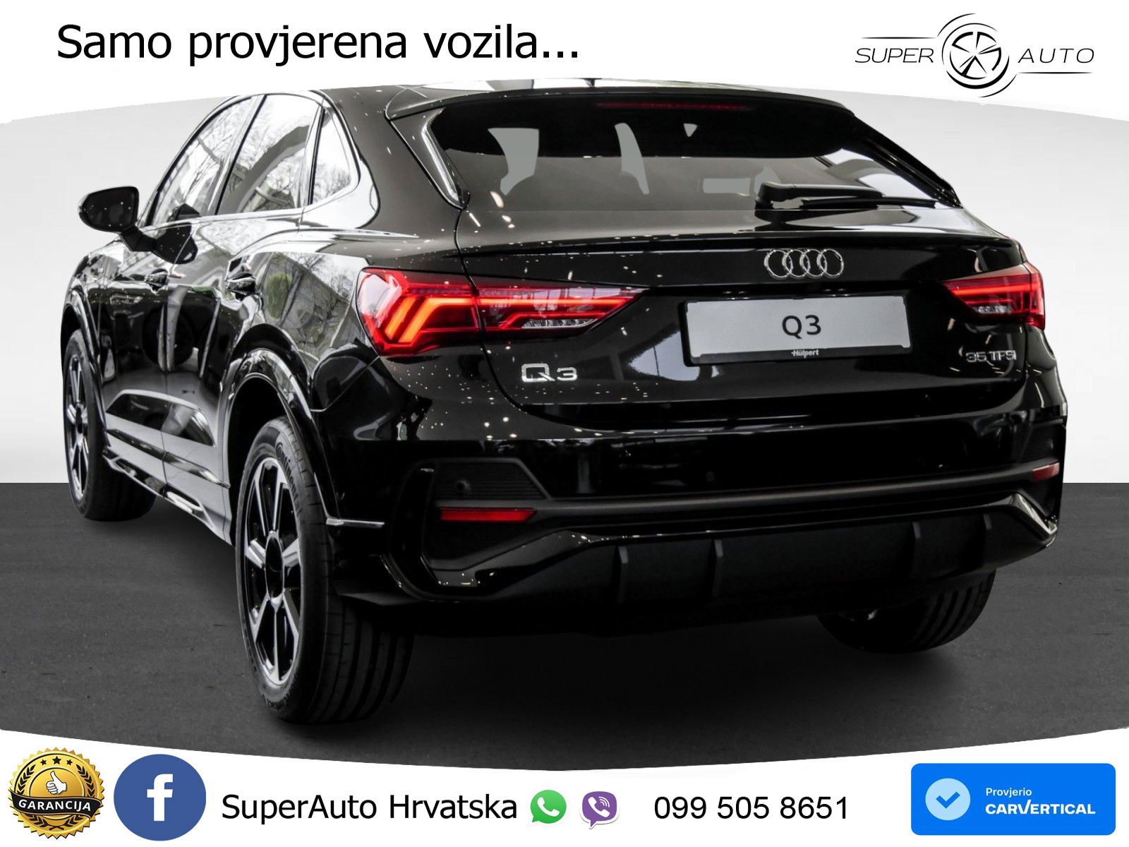 Audi Q3 II Sportback 35 TFSI (150 KS) S tronic S line LED+GR SJED+ACC