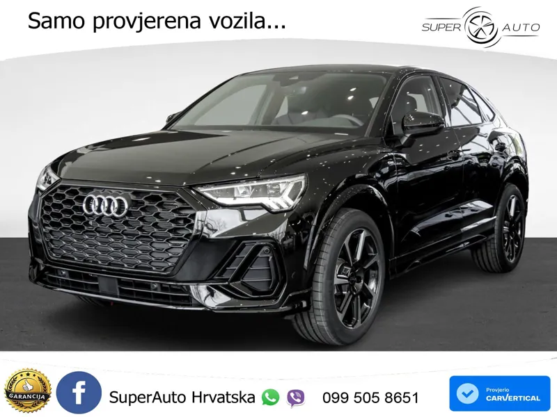 Audi Q3 II Sportback 35 TFSI (150 KS) S tronic S line LED+GR SJED+ACC