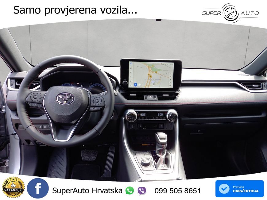 Toyota RAV4 2.5 (306 KS) Hybrid AWD-i eCVT LED+GR SJED+ACC