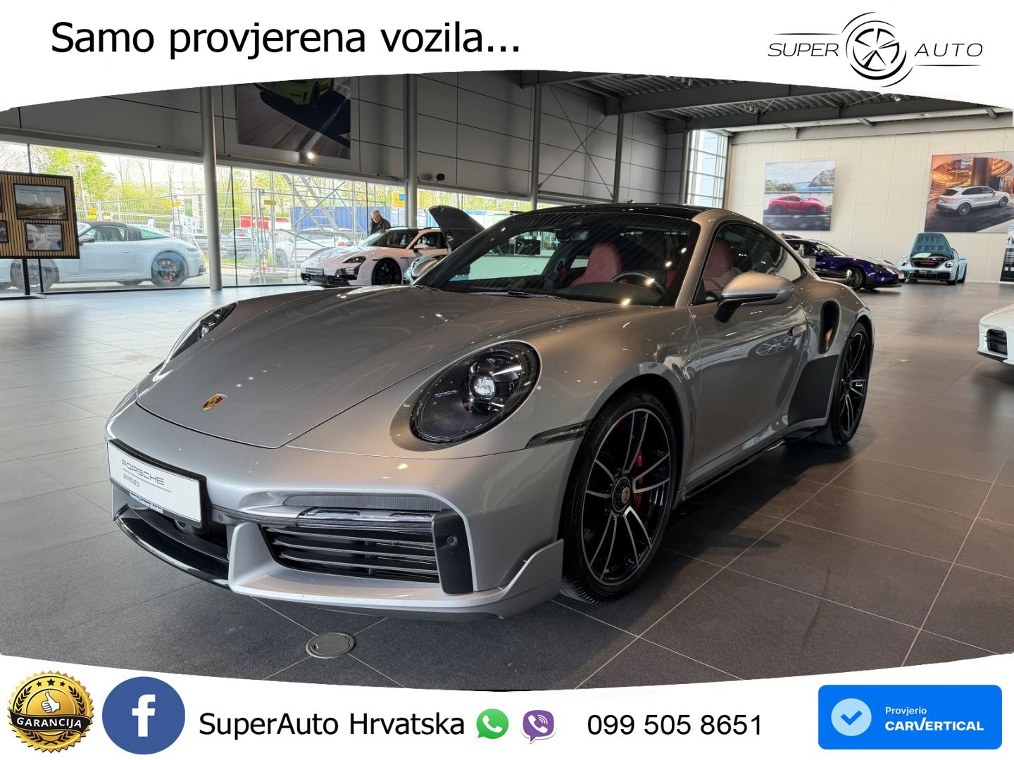Porsche 911 Turbo 3.8 (580 KS) PDK LED+GR SJED+ACC
