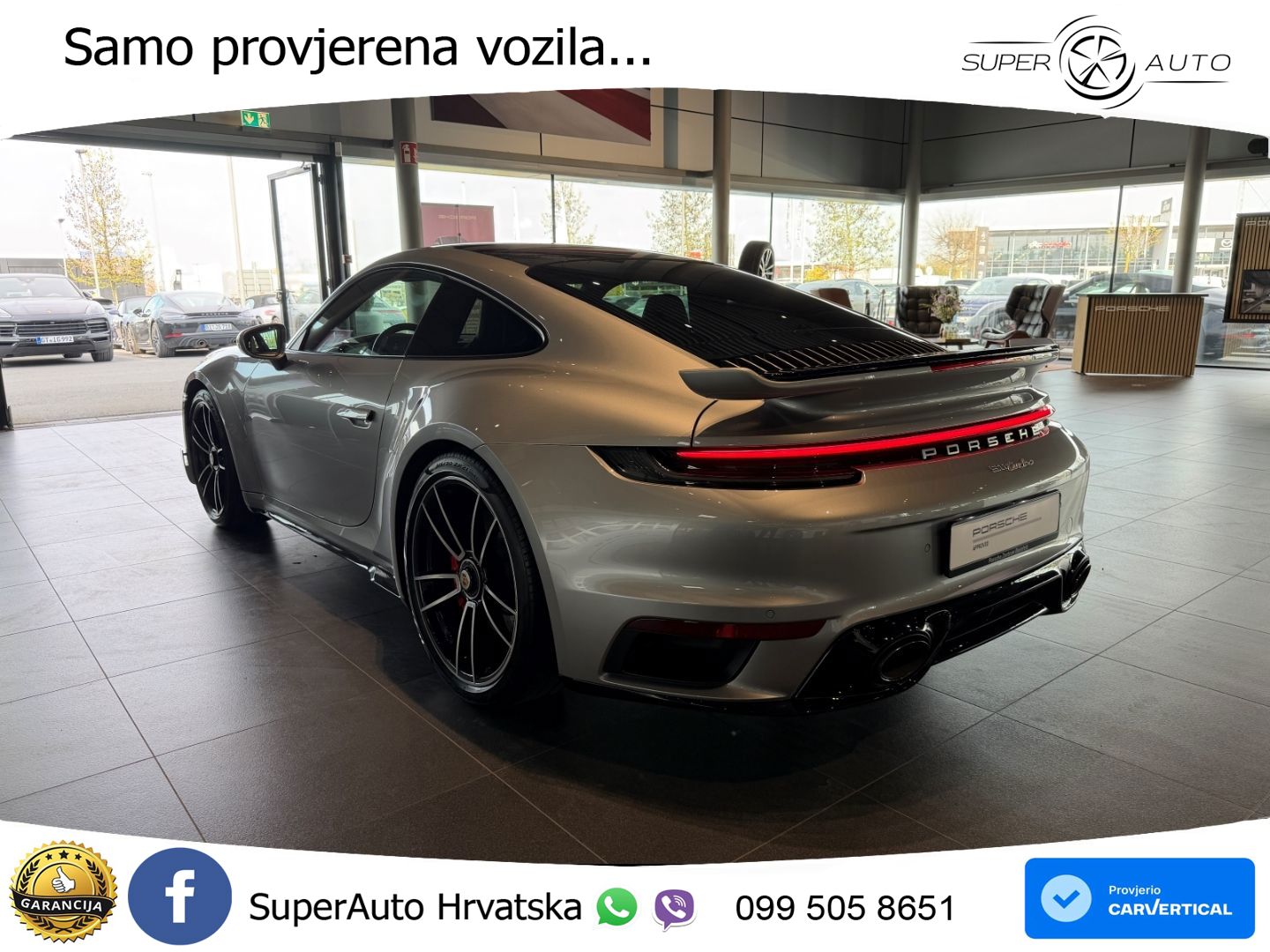 Porsche 911 Turbo 3.8 (580 KS) PDK LED+GR SJED+ACC