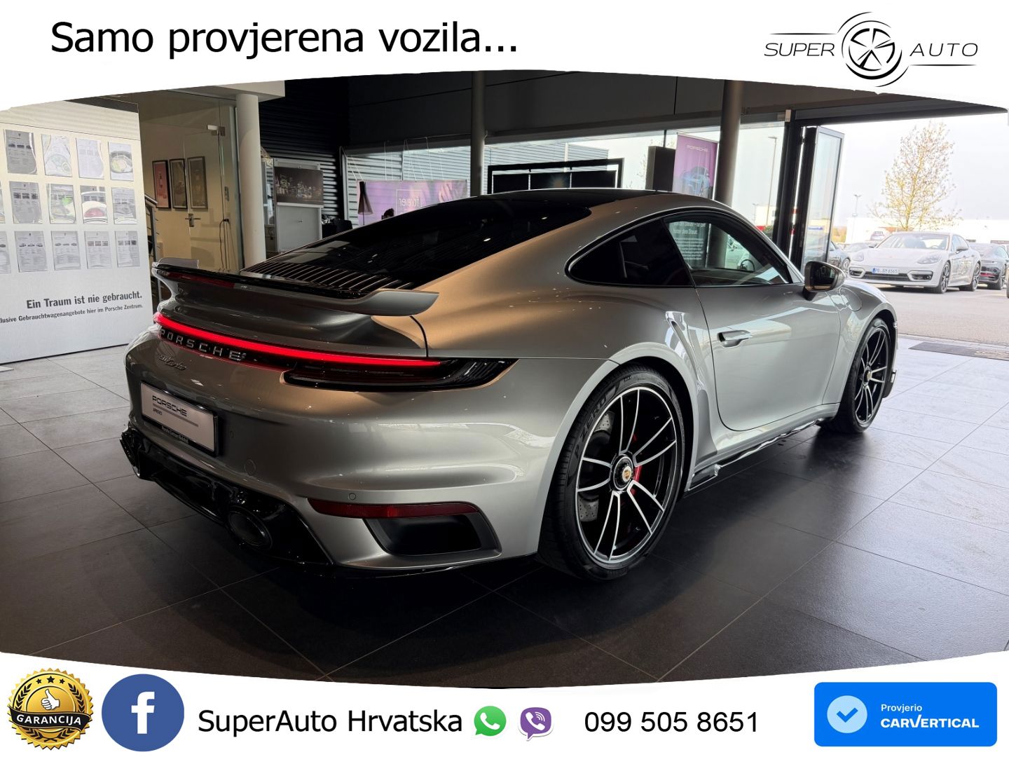 Porsche 911 Turbo 3.8 (580 KS) PDK LED+GR SJED+ACC