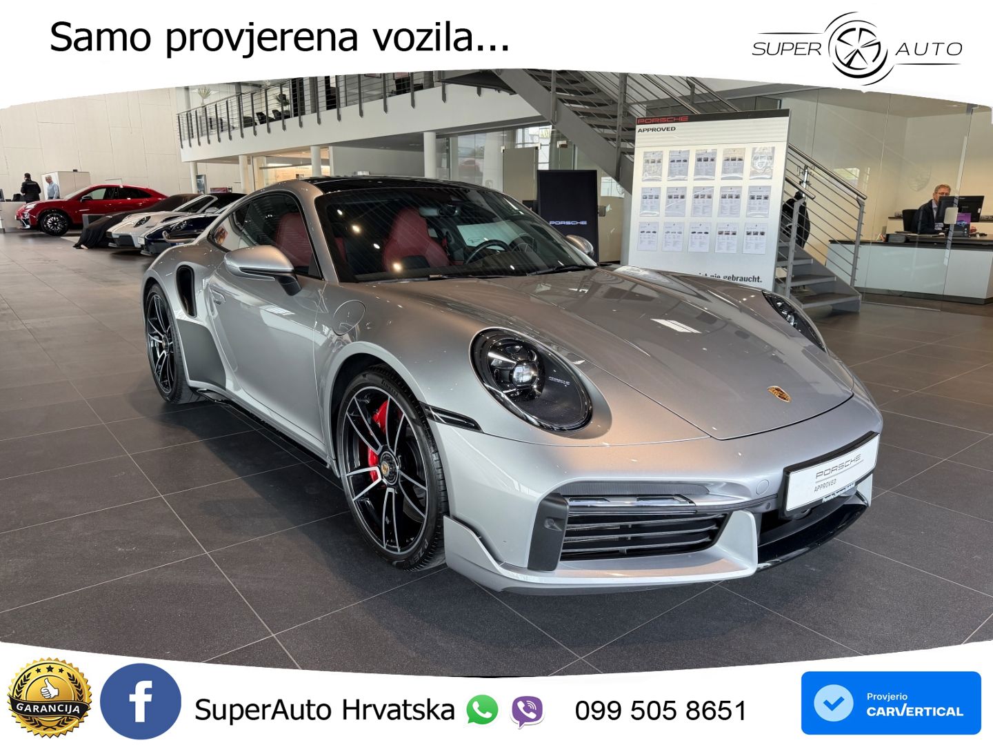 Porsche 911 Turbo 3.8 (580 KS) PDK LED+GR SJED+ACC