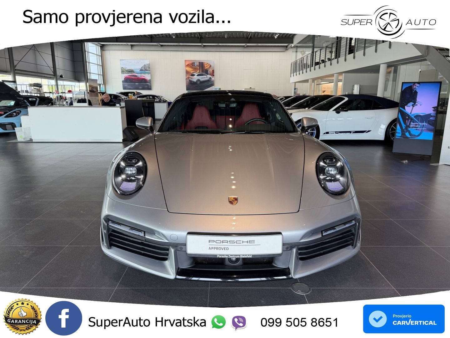 Porsche 911 Turbo 3.8 (580 KS) PDK LED+GR SJED+ACC