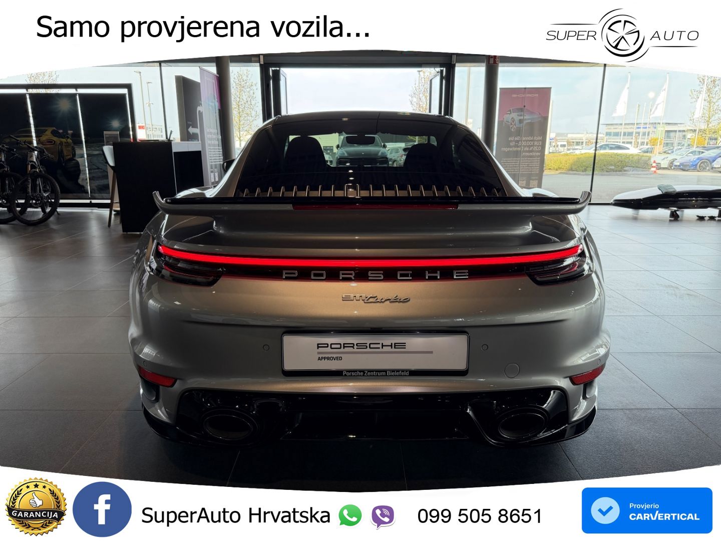 Porsche 911 Turbo 3.8 (580 KS) PDK LED+GR SJED+ACC