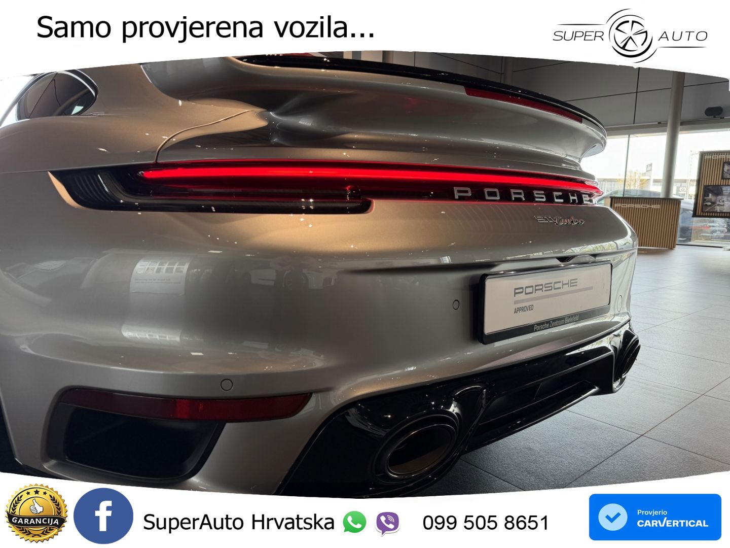 Porsche 911 Turbo 3.8 (580 KS) PDK LED+GR SJED+ACC