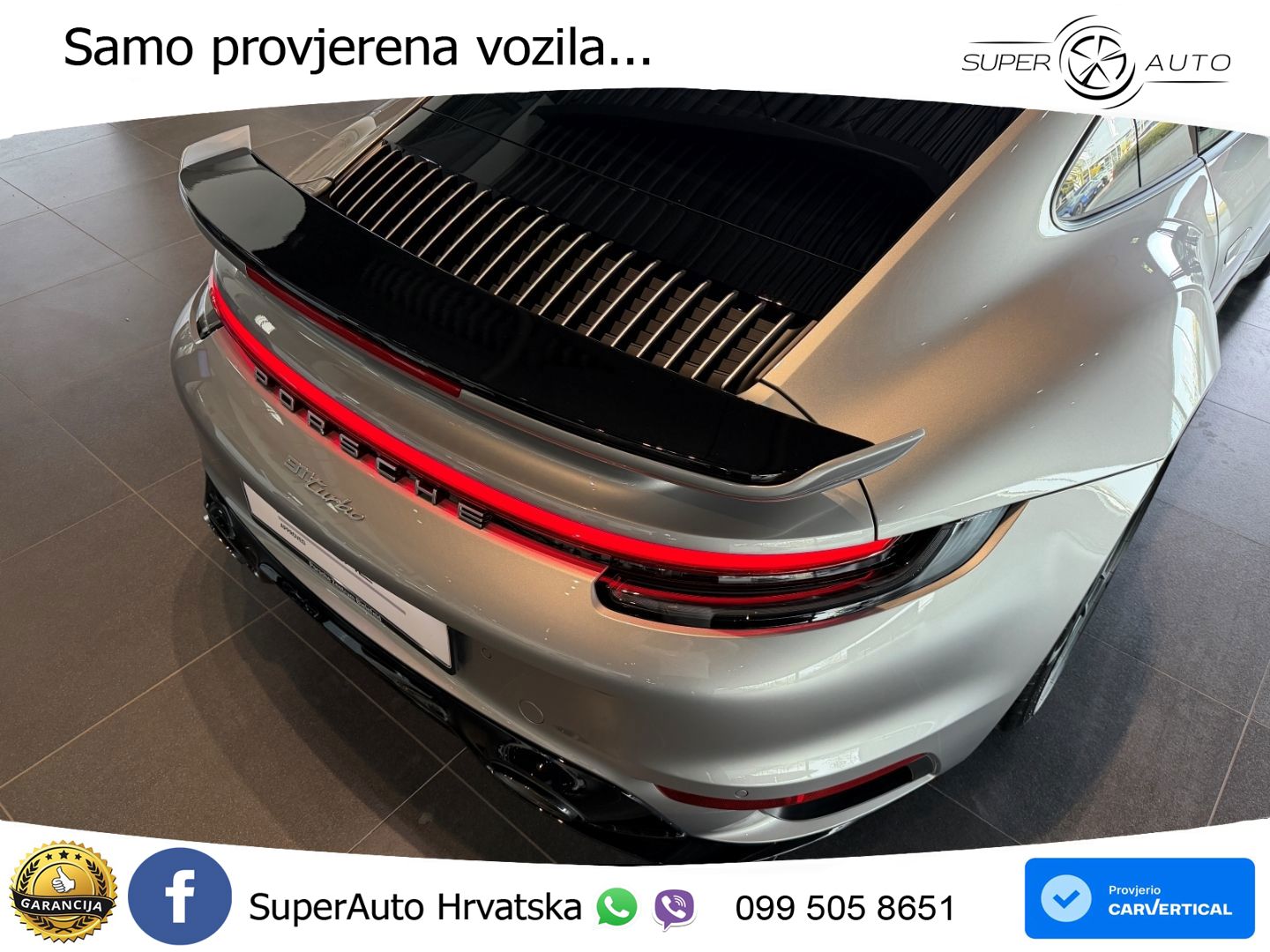 Porsche 911 Turbo 3.8 (580 KS) PDK LED+GR SJED+ACC