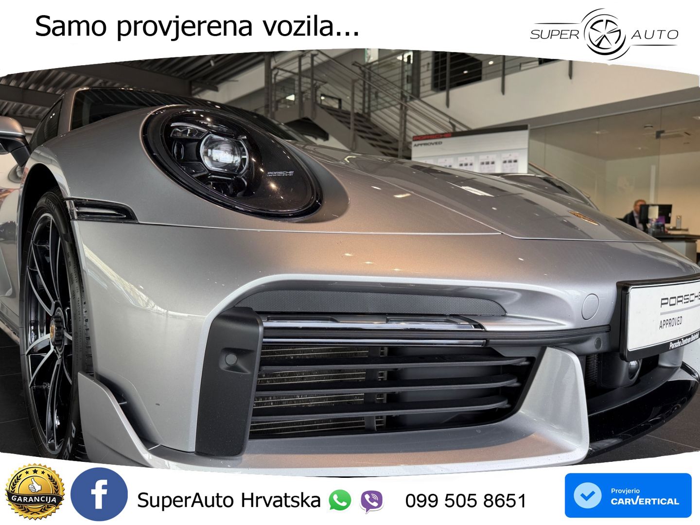 Porsche 911 Turbo 3.8 (580 KS) PDK LED+GR SJED+ACC