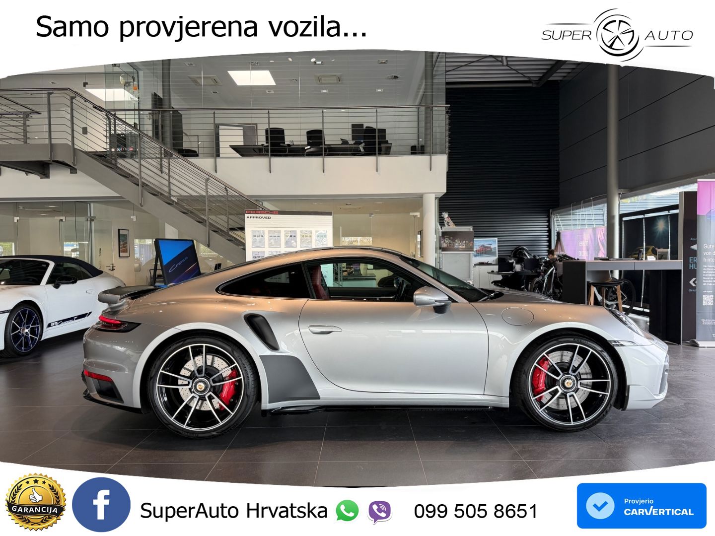 Porsche 911 Turbo 3.8 (580 KS) PDK LED+GR SJED+ACC