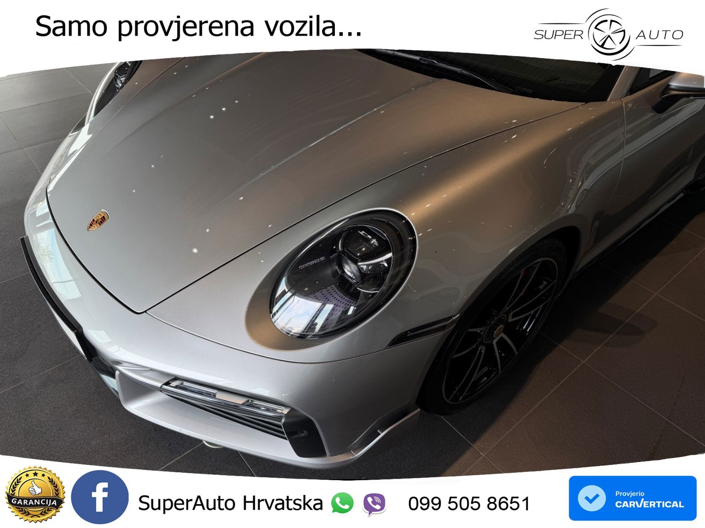 Porsche 911 Turbo 3.8 (580 KS) PDK LED+GR SJED+ACC