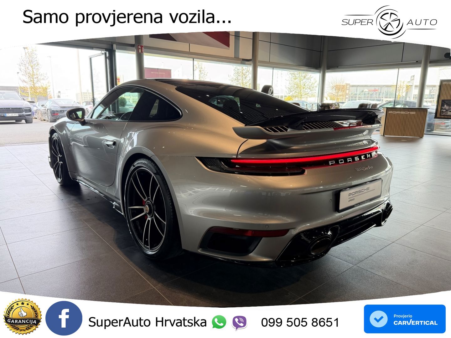 Porsche 911 Turbo 3.8 (580 KS) PDK LED+GR SJED+ACC