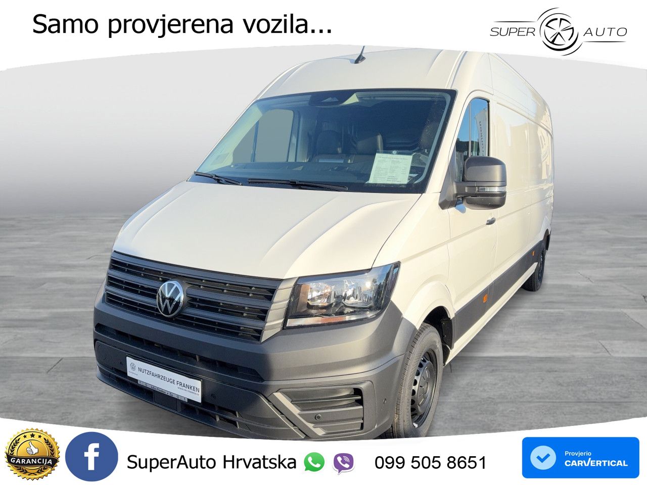 Volkswagen Crafter 35 Kasten HD Motor 2.0 l TDI EU6-EC SCR 140 KS