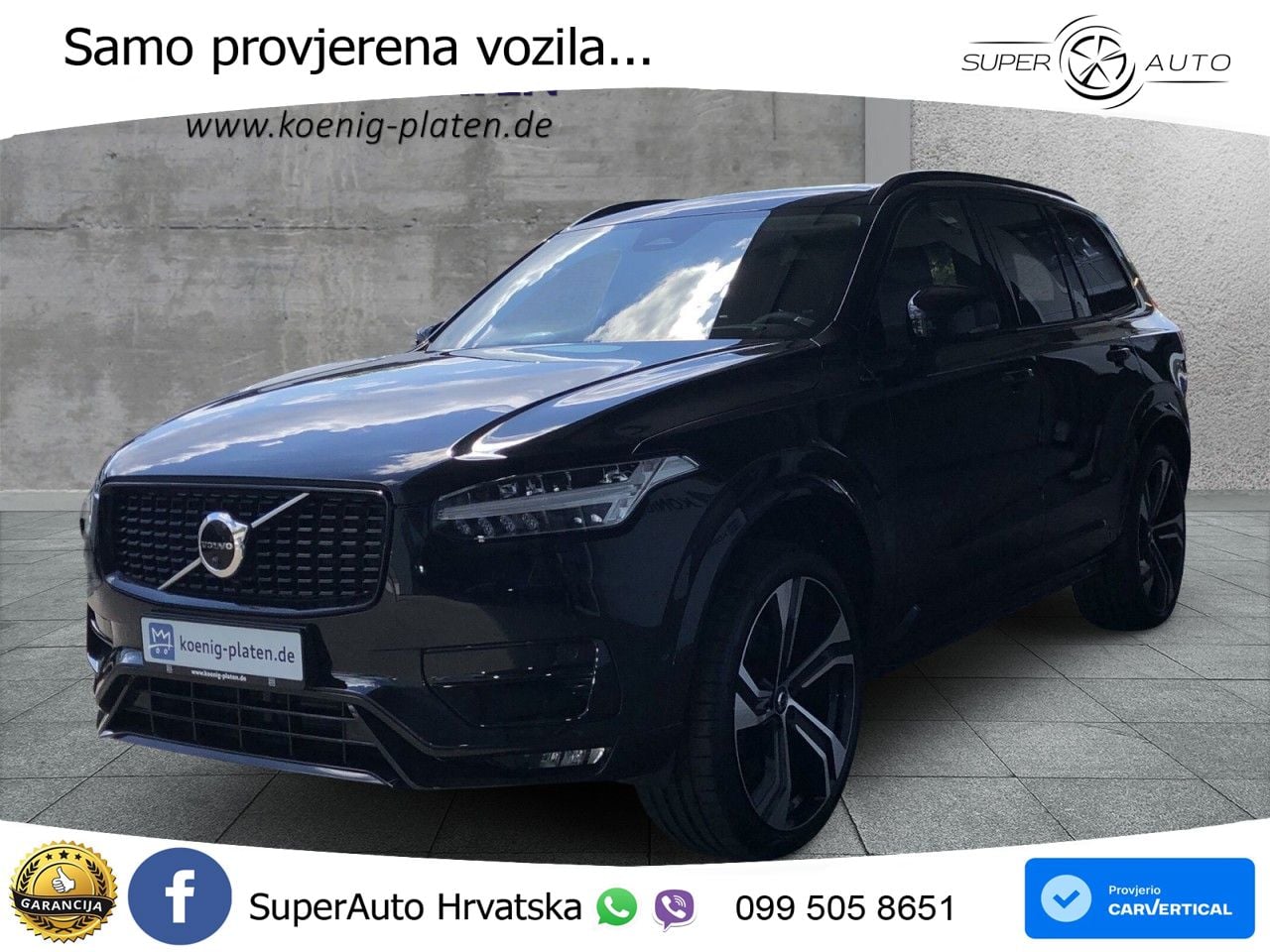 Volvo XC90 2.0 B5 Diesel AWD Automatic LED+GR SJED+ACC