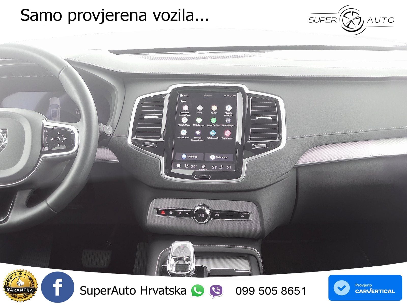 Volvo XC90 2.0 T8 AWD Automatic LED+ACC