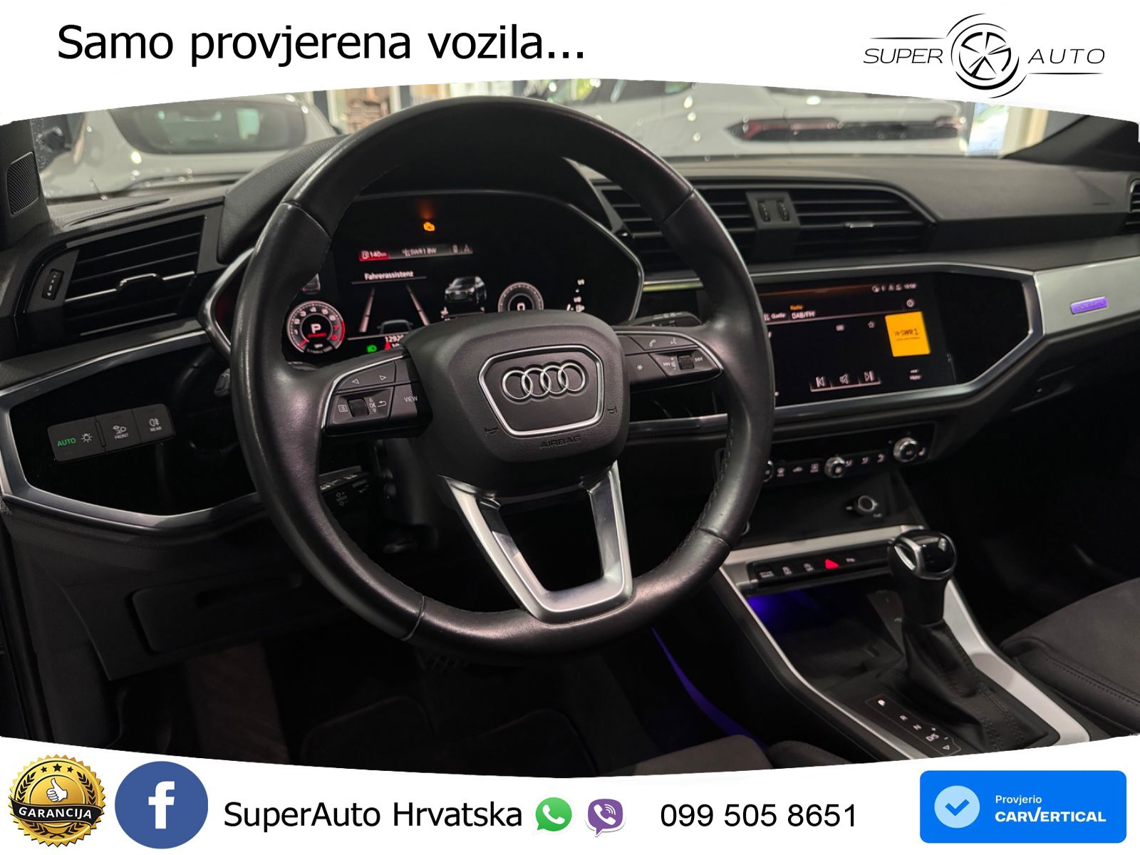 Audi Q3 II Sportback 45 TFSI (245 KS) quattro S tronic S line LED+GR SJED+ACC