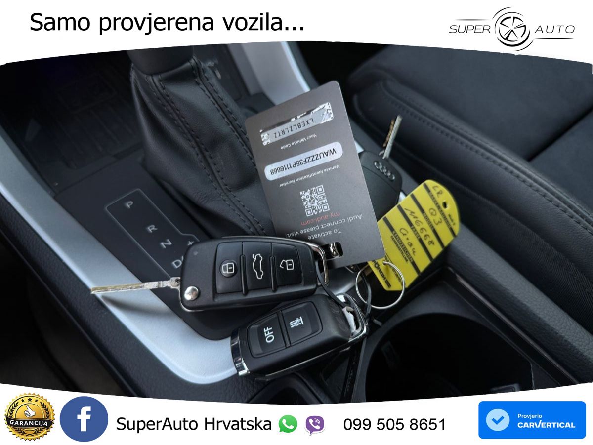 Audi Q3 II Sportback 45 TFSI (245 KS) quattro S tronic S line LED+GR SJED+ACC