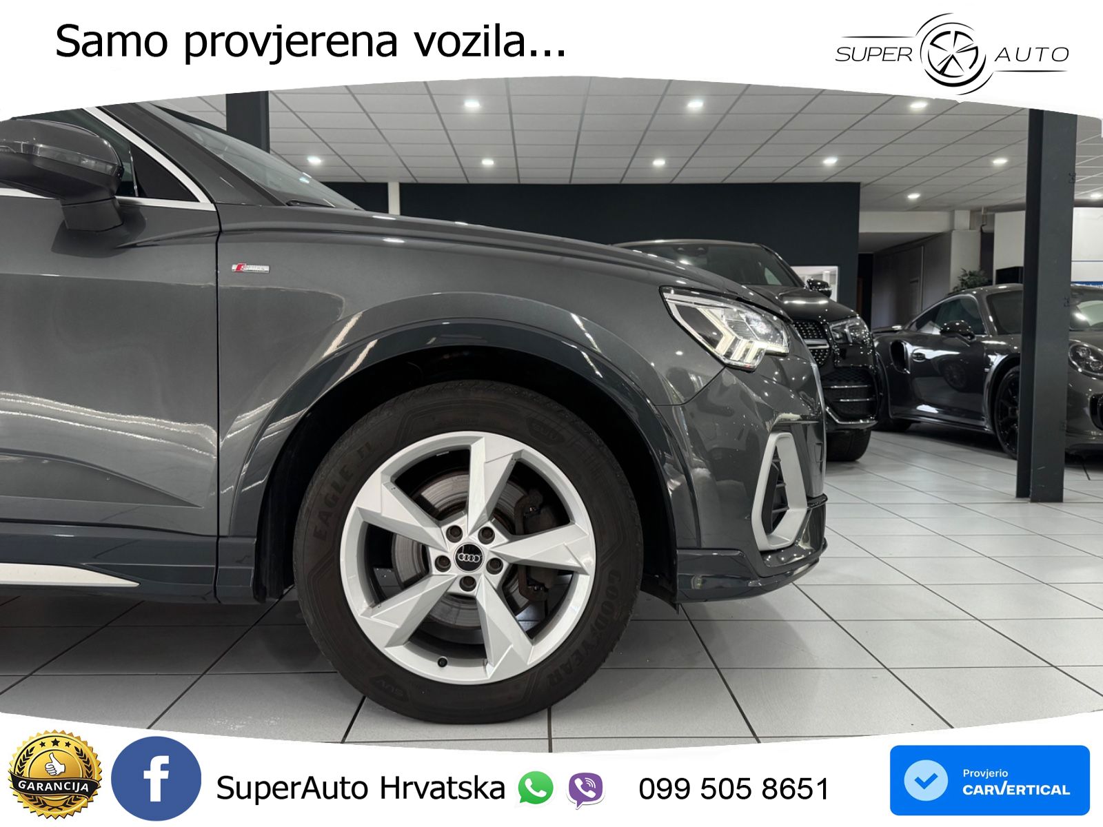 Audi Q3 II Sportback 45 TFSI (245 KS) quattro S tronic S line LED+GR SJED+ACC