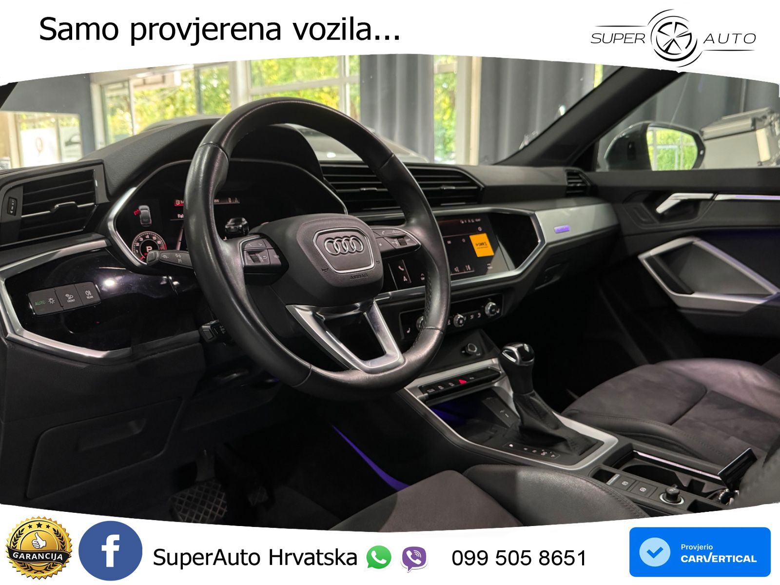 Audi Q3 II Sportback 45 TFSI (245 KS) quattro S tronic S line LED+GR SJED+ACC