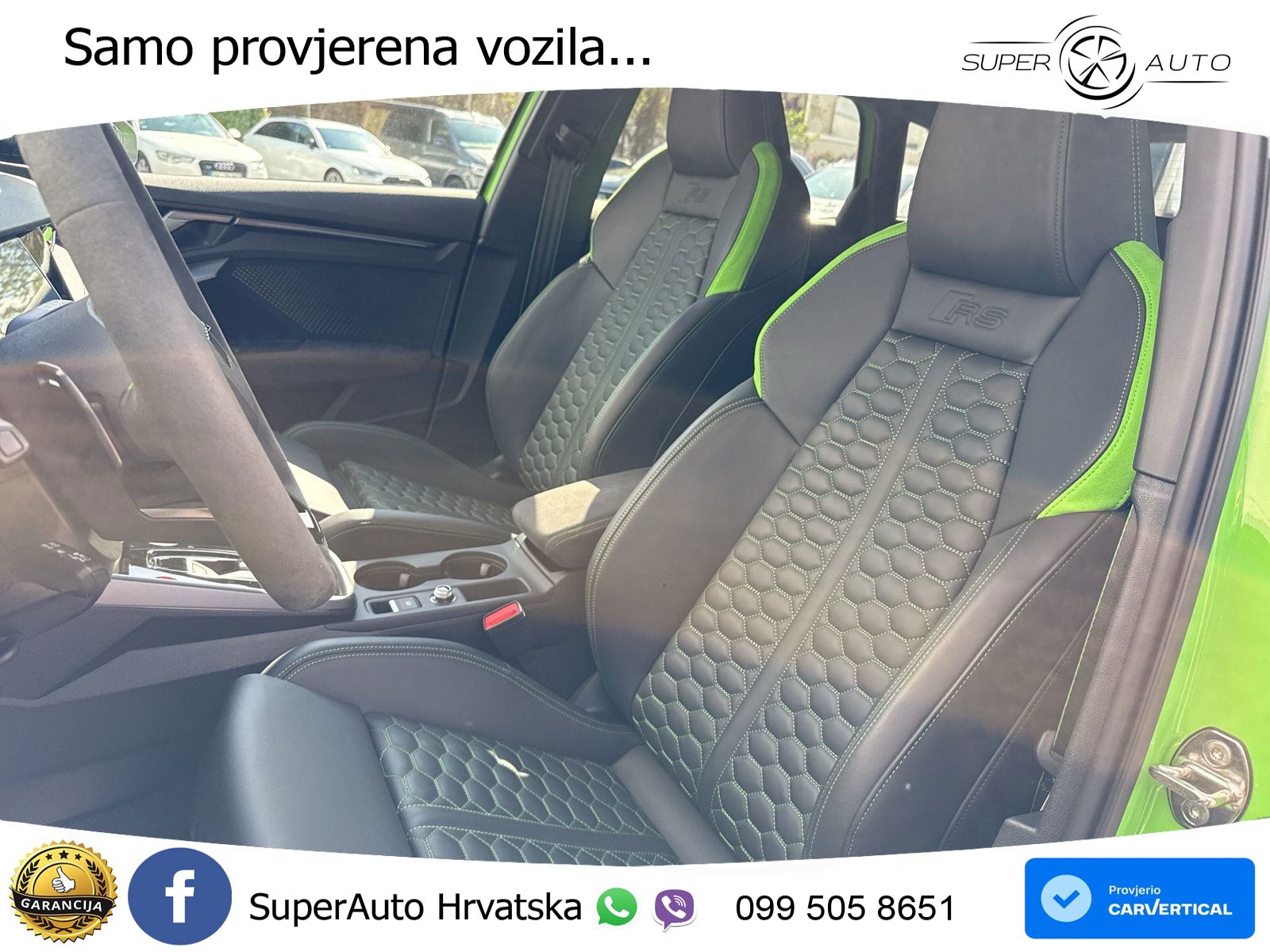 Audi RS3 Sedan 2.5 TFSI (400 KS) quattro S tronic MATRIX+GR SJED+KAM