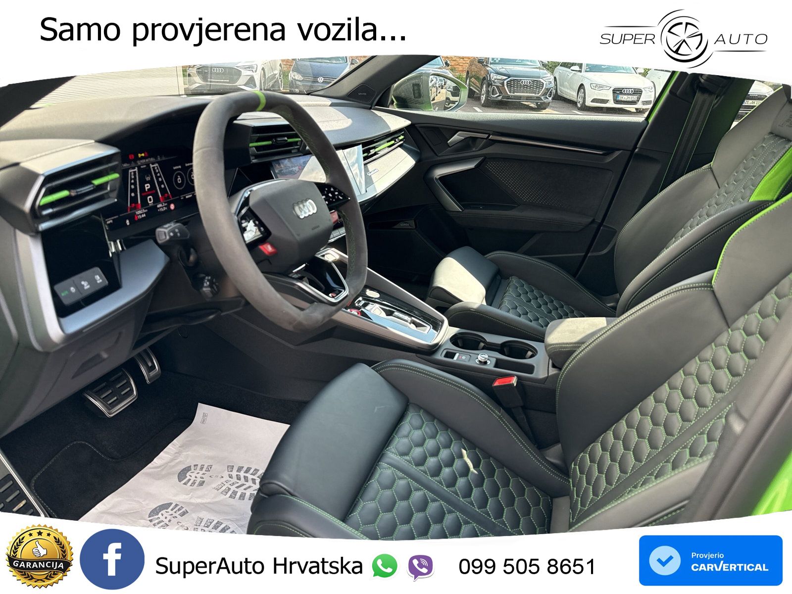 Audi RS3 Sedan 2.5 TFSI (400 KS) quattro S tronic MATRIX+GR SJED+KAM