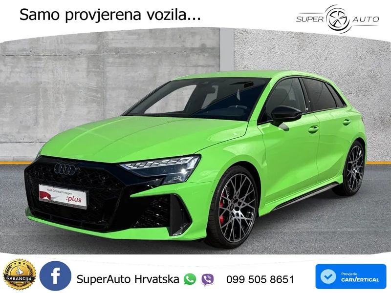 Audi RS3 Sedan 2.5 TFSI (400 KS) quattro S tronic MATRIX+GR SJED+KAM