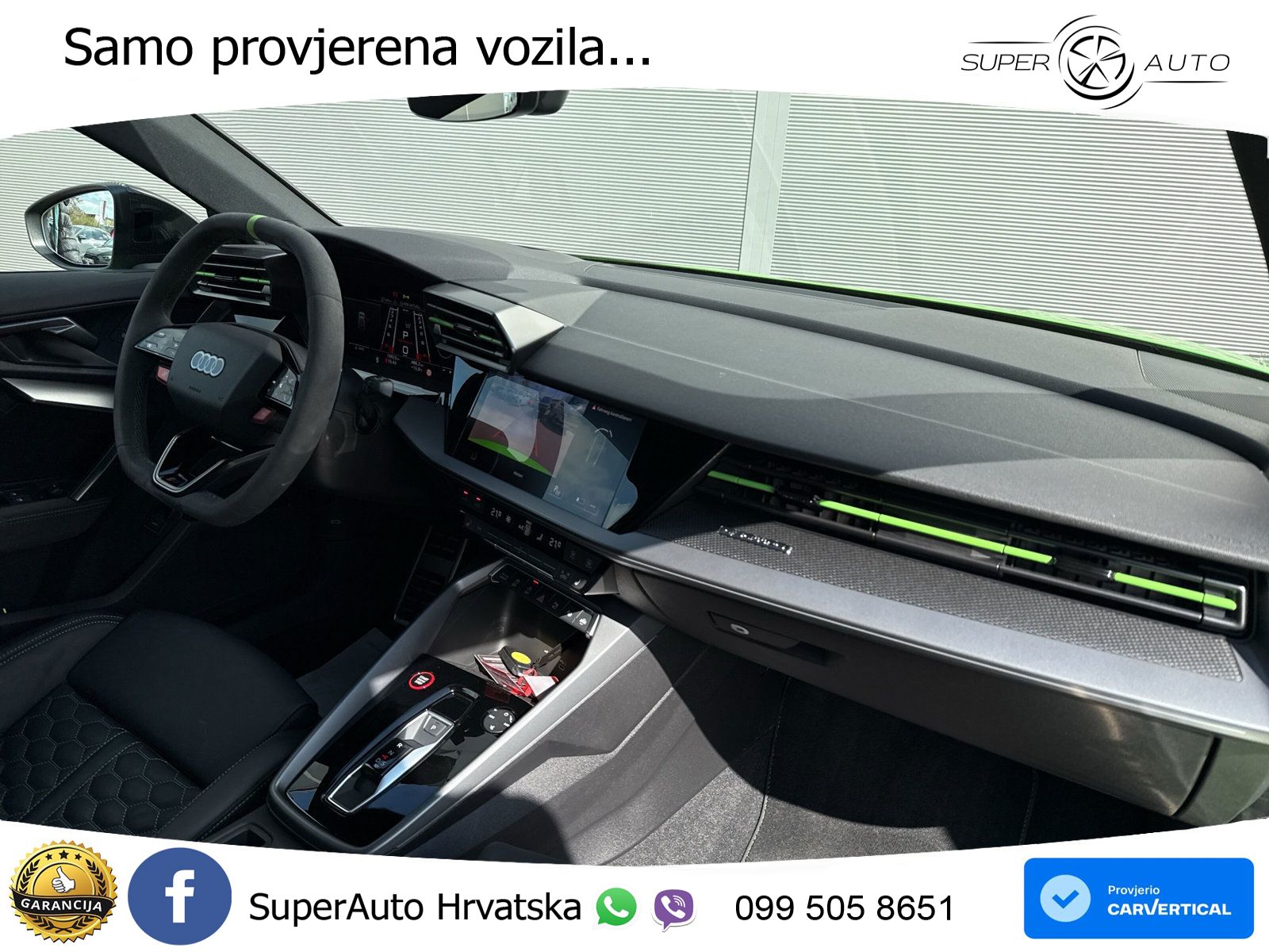 Audi RS3 Sedan 2.5 TFSI (400 KS) quattro S tronic MATRIX+GR SJED+KAM