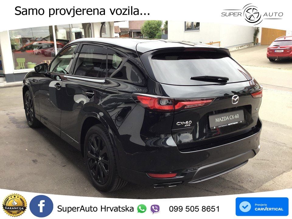 Mazda CX-60 3.3 e-Skyactiv D (254 KS) AWD Automatic LED+ACC