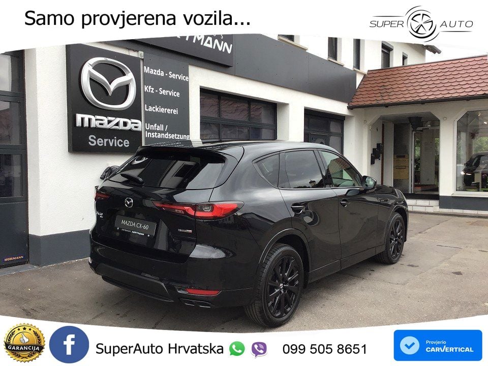 Mazda CX-60 3.3 e-Skyactiv D (254 KS) AWD Automatic LED+ACC