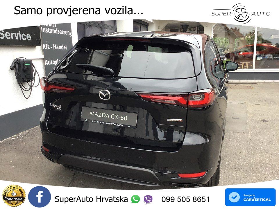 Mazda CX-60 3.3 e-Skyactiv D (254 KS) AWD Automatic LED+ACC