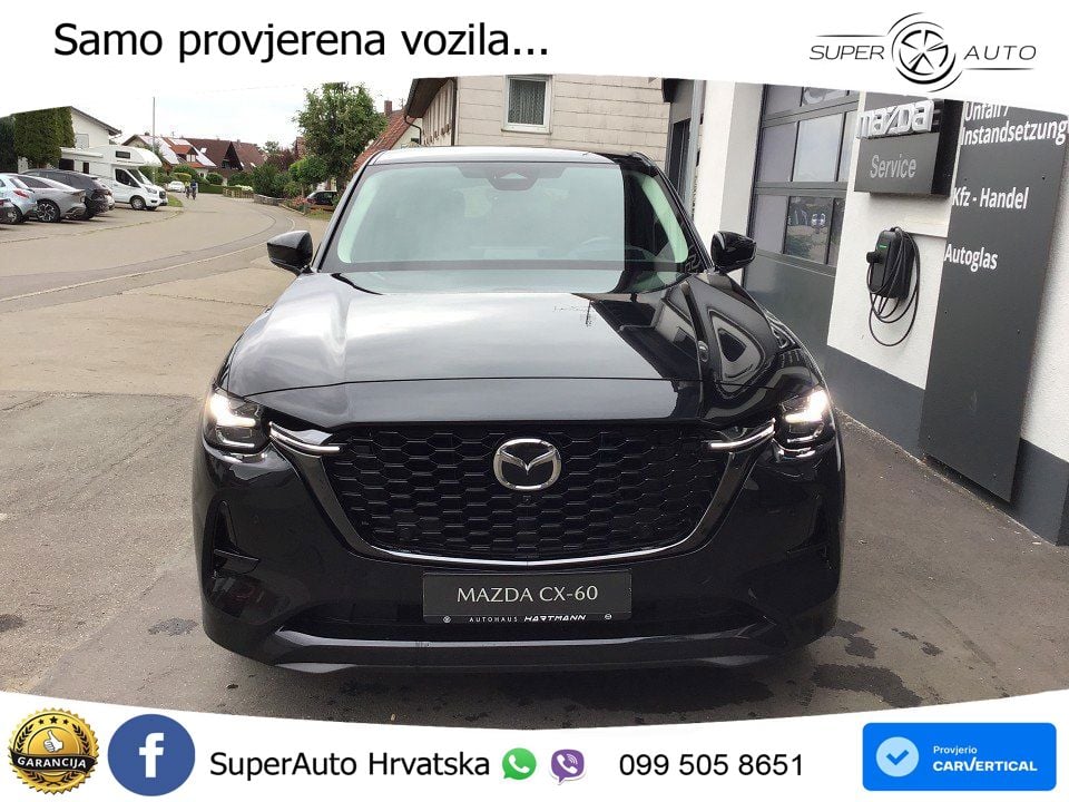 Mazda CX-60 3.3 e-Skyactiv D (254 KS) AWD Automatic LED+ACC