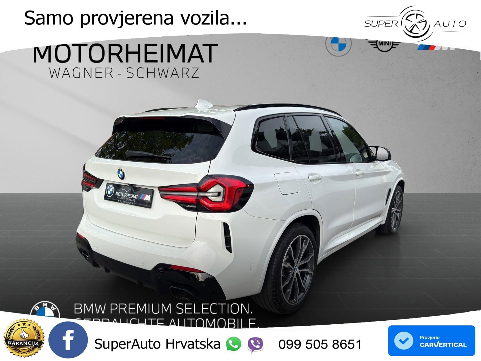 BMW X3 M40i xDrive Steptronic LED+GR SJED+ACC