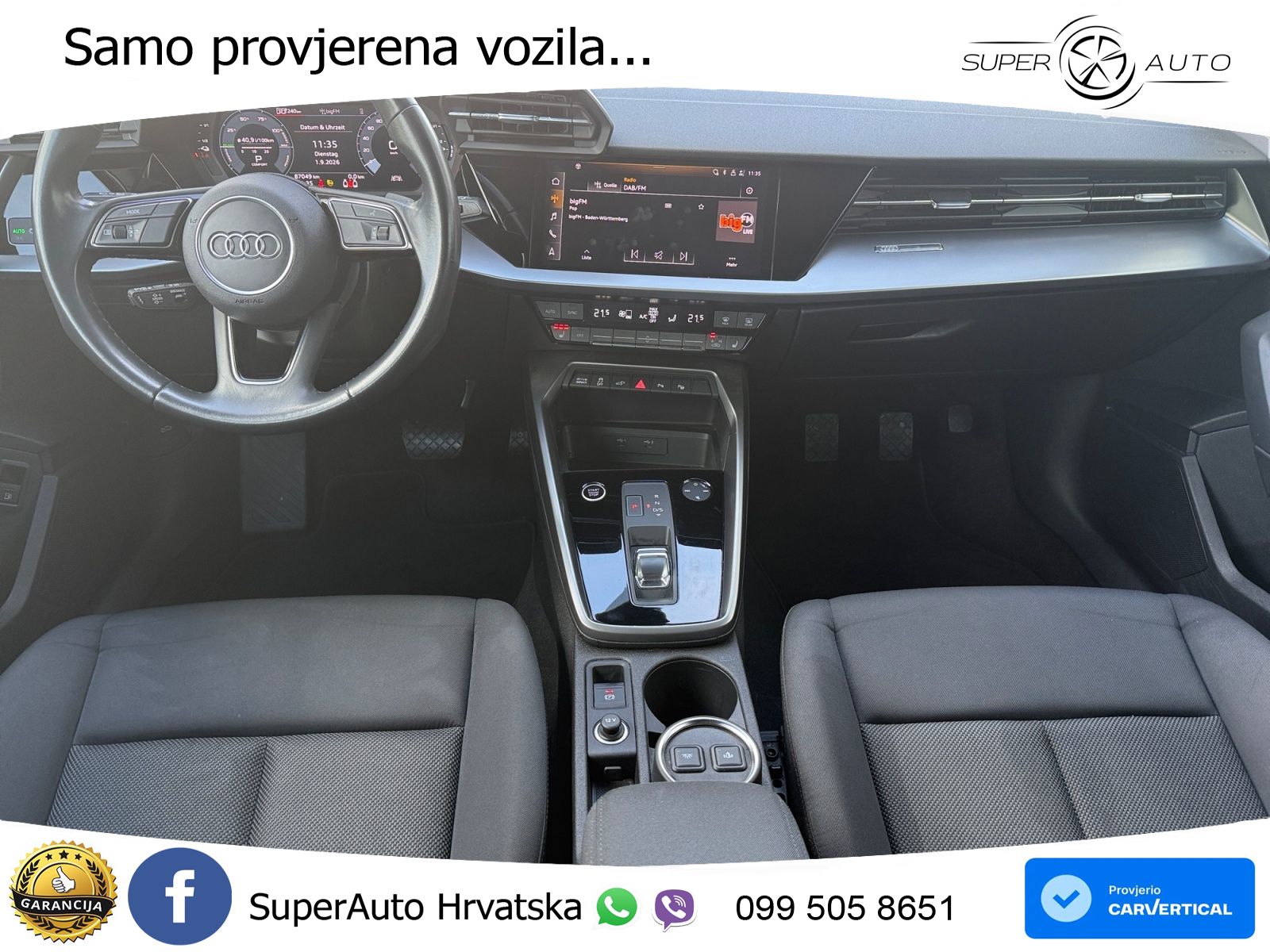 Audi A3 40 TFSIe (204 KS) S tronic