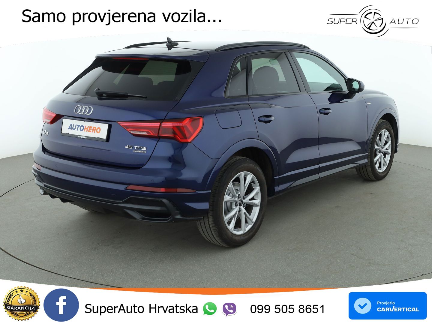 Audi Q3 45 TFSI (245 KS) quattro S tronic S line