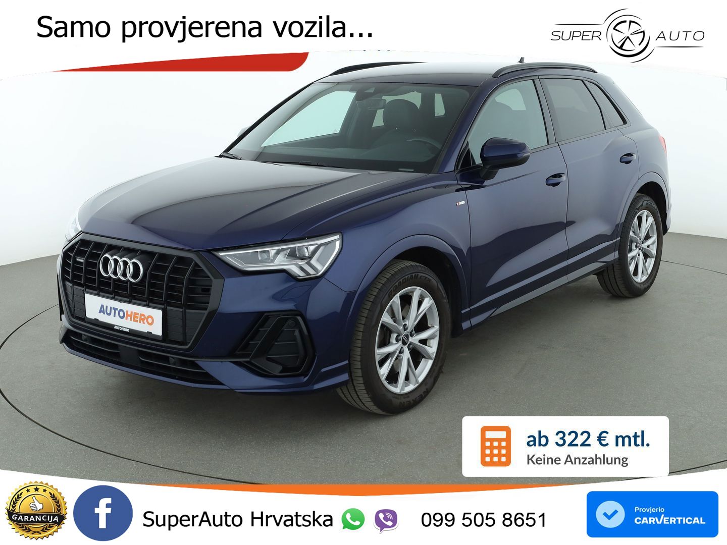 Audi Q3 45 TFSI (245 KS) quattro S tronic S line