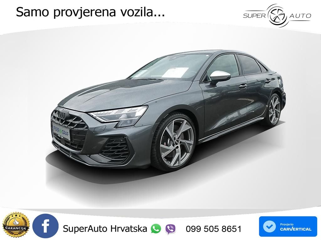 Audi S3 Limuzina 2.0 TFSI (333 KS) quattro S tronic LED+GR SJED+ACC