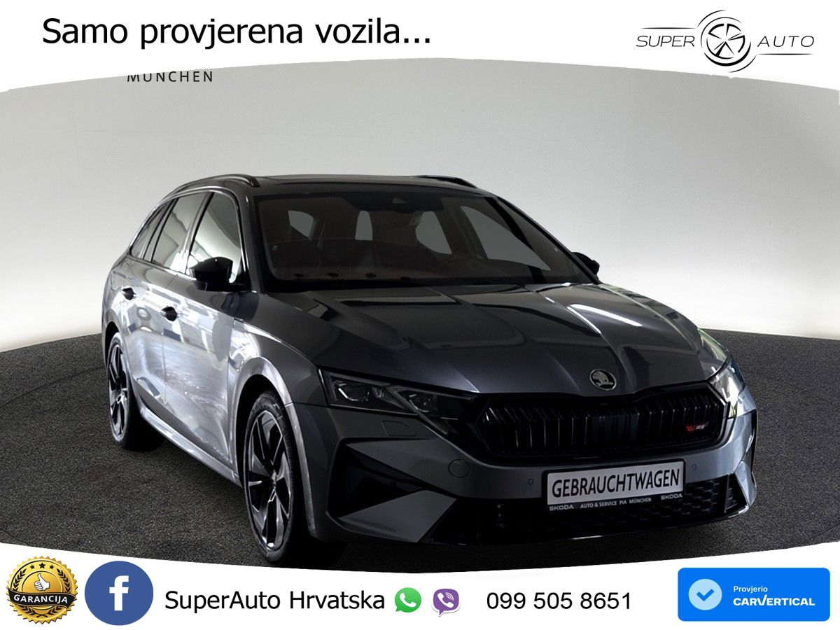 Škoda Octavia Combi RS 2.0 TSI (265 KS) DSG LED+GR SJED+ACC