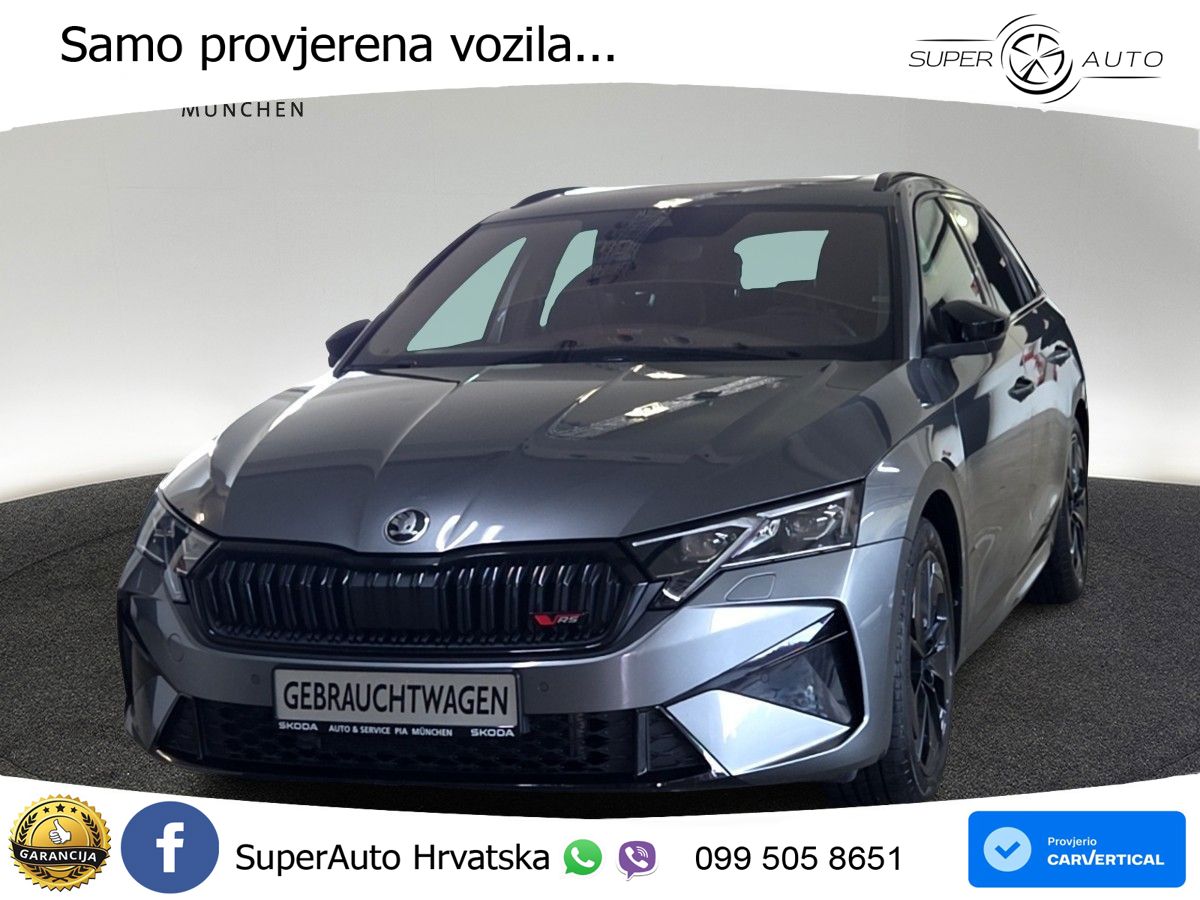 Škoda Octavia Combi RS 2.0 TSI (265 KS) DSG LED+GR SJED+ACC