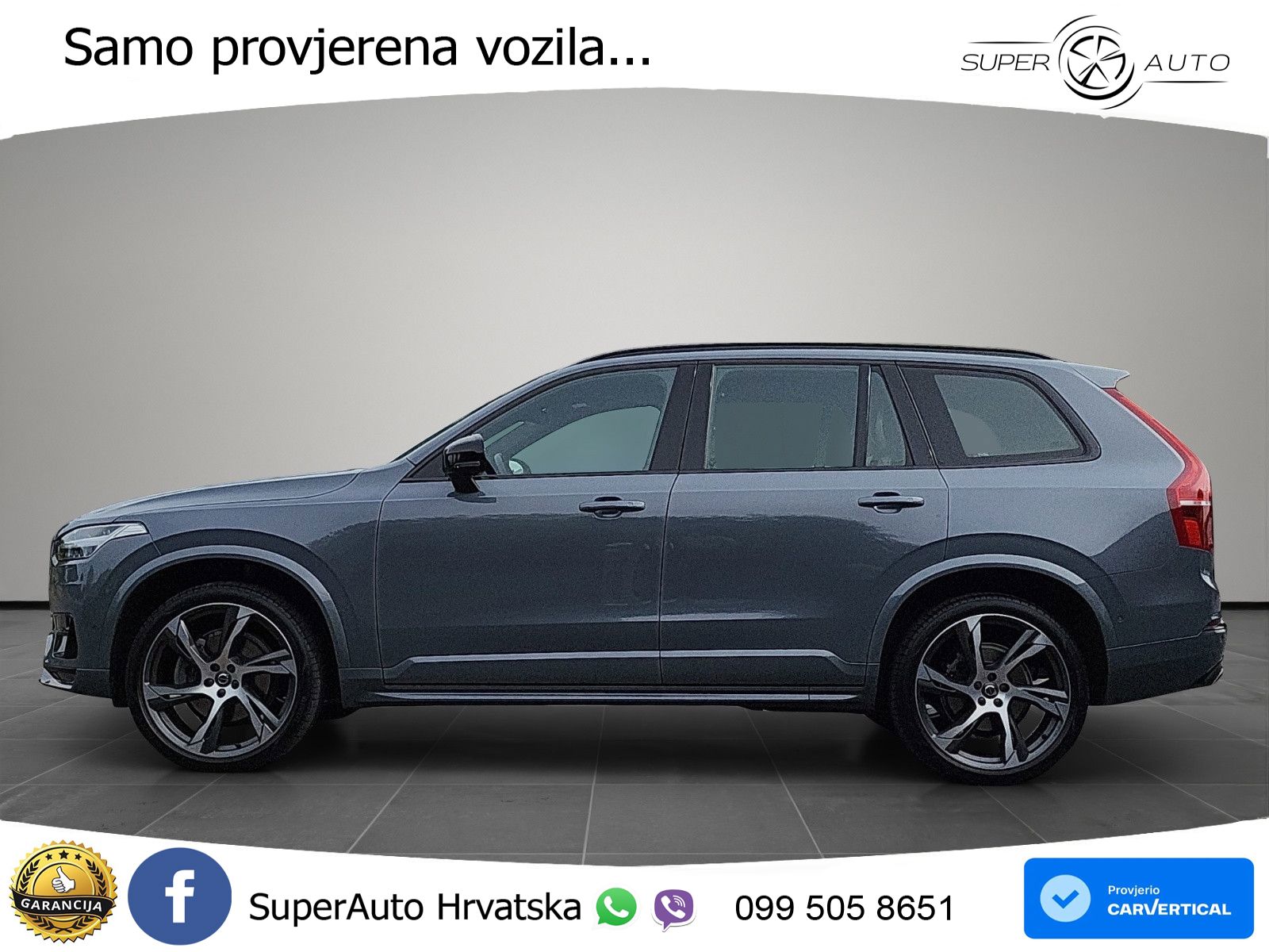 Volvo XC90 2.0 B5 Diesel AWD Automatic ACC+HEAD+4xGR SJED+360+PANO