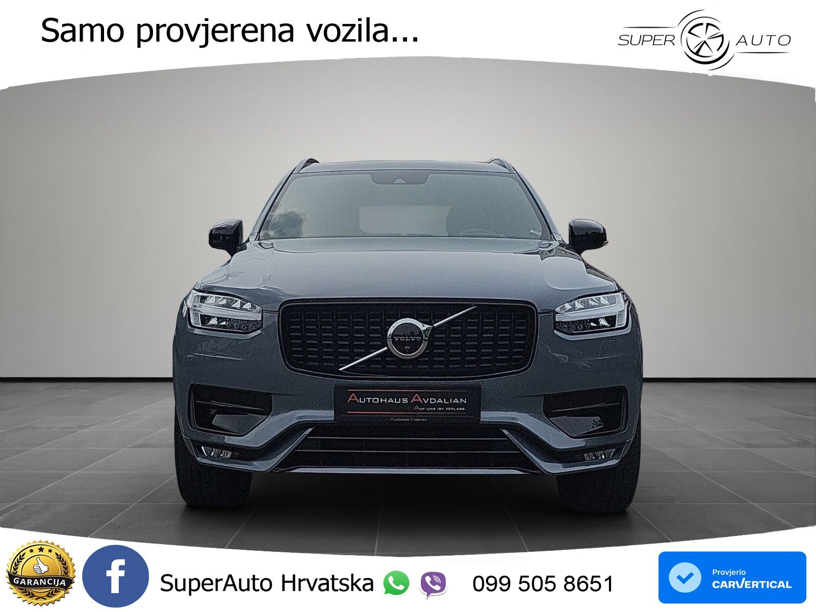 Volvo XC90 2.0 B5 Diesel AWD Automatic ACC+HEAD+4xGR SJED+360+PANO