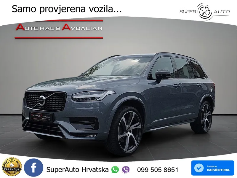 Volvo XC90 2.0 B5 Diesel AWD Automatic ACC+HEAD+4xGR SJED+360+PANO