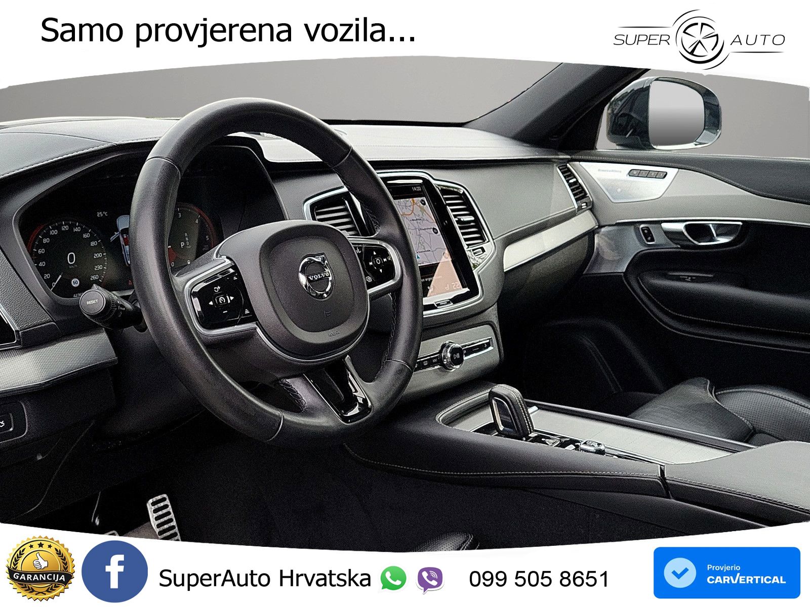 Volvo XC90 2.0 B5 Diesel AWD Automatic ACC+HEAD+4xGR SJED+360+PANO