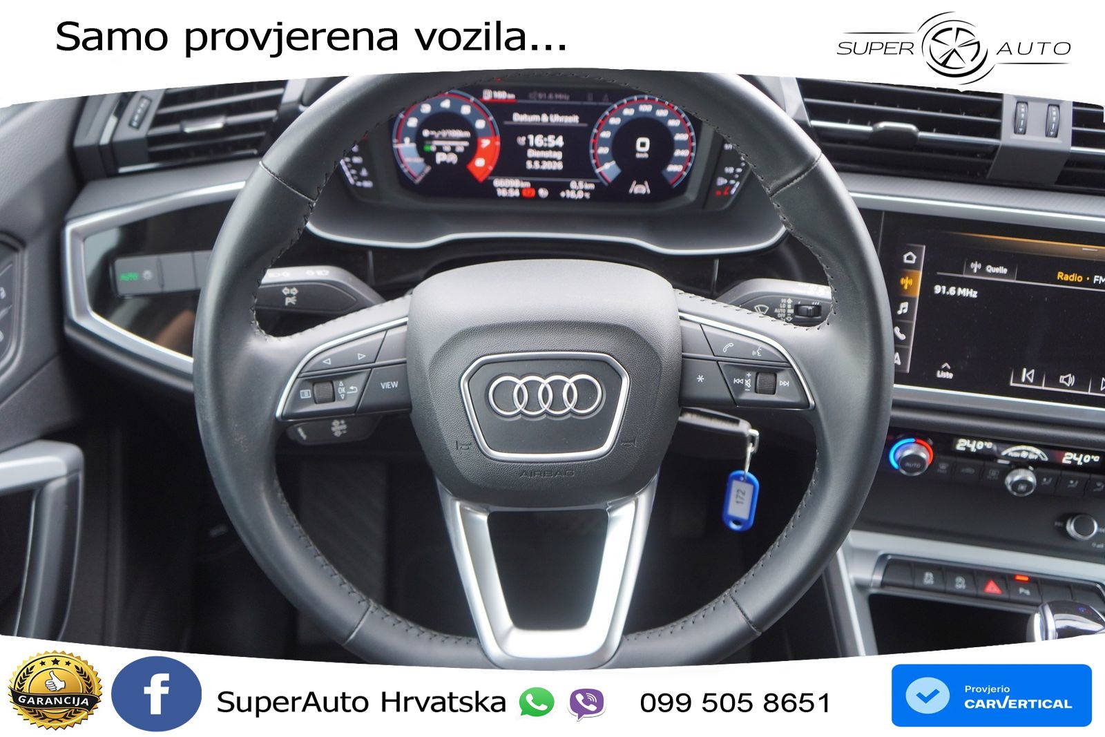 Audi Q3 40 TFSI (190 KS) quattro S tronic S line