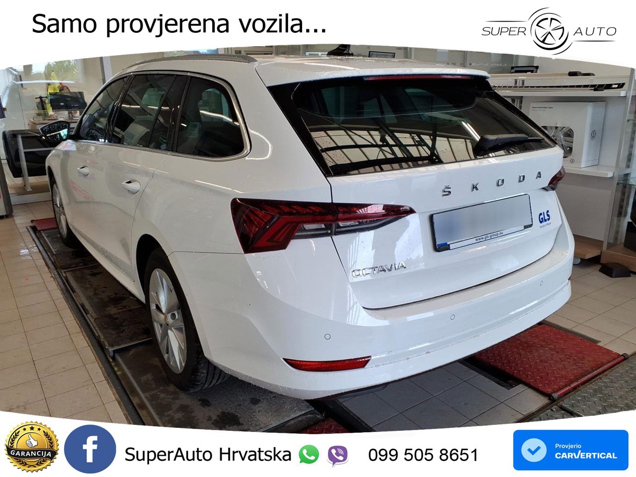 Škoda Octavia Combi 2.0 TDI (150 KS) DSG LED+GR SJED+ACC
