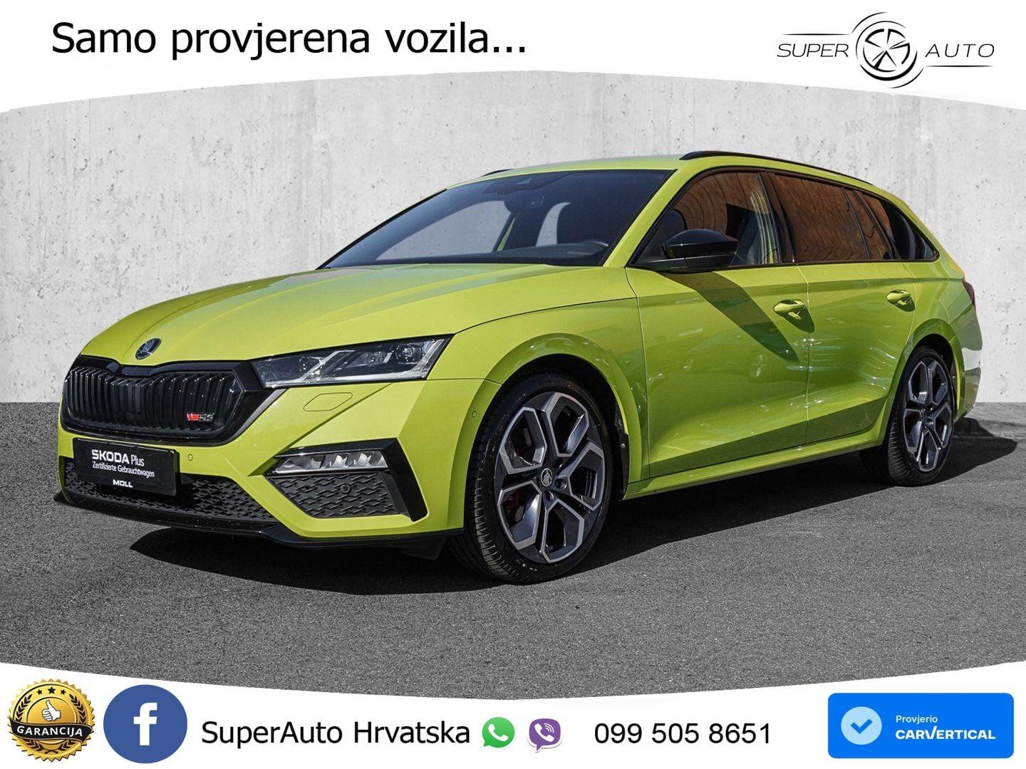 Škoda Octavia Combi RS 2.0 TDI (200 KS) DSG LED+GR SJED+ACC