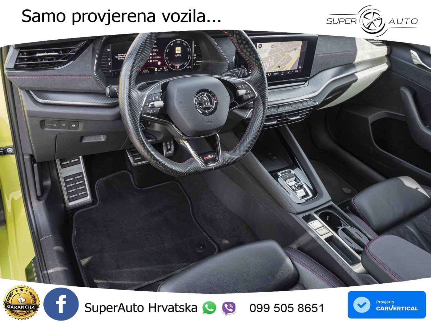 Škoda Octavia Combi RS 2.0 TDI (200 KS) DSG LED+GR SJED+ACC